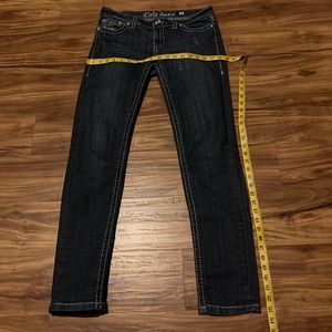 Woman’s cotton/spandex jeans, size 9/29.